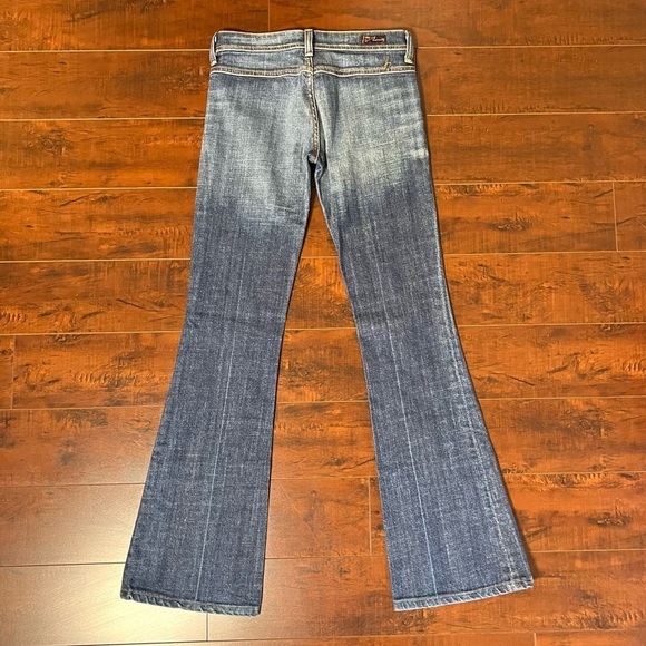CITIZENS OF HUMANITY Denim Gabrielle #45 Stretch H Yoke Signature Flare Size 24 - Picture 4 of 12
